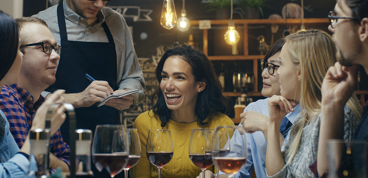 Friends Dining Out